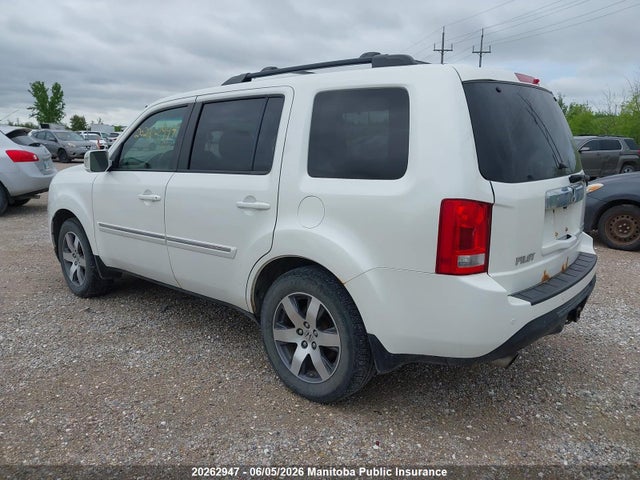 2013 Honda Pilot Touring მანქანა იყიდება აუქციონზე, vin: 5FNYF4H93DB035991, აუქციონის ნომერი: 20262947