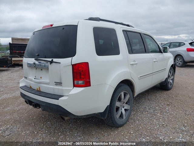 2013 Honda Pilot Touring მანქანა იყიდება აუქციონზე, vin: 5FNYF4H93DB035991, აუქციონის ნომერი: 20262947