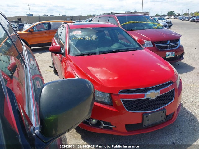20262955 :رقم المزاد ، 1G1PG5SC9C7319853 vin ، 2012 Chevrolet Cruze Ltz Turbo مزاد بيع