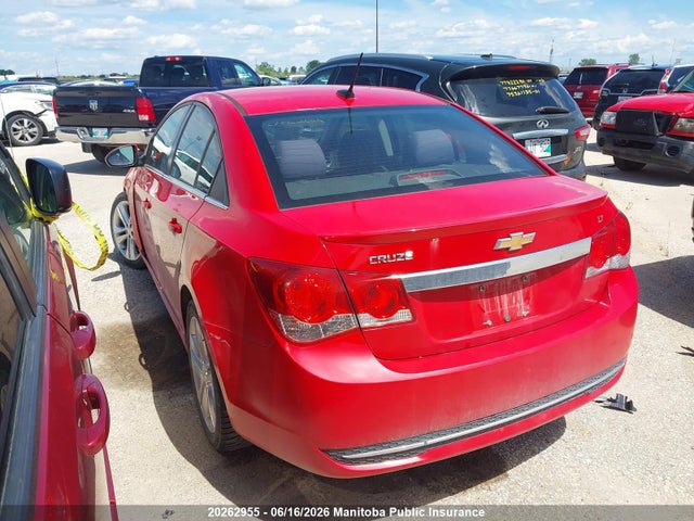 Продажа на аукционе авто 2012 Chevrolet Cruze Ltz Turbo, vin: 1G1PG5SC9C7319853, номер лота: 20262955