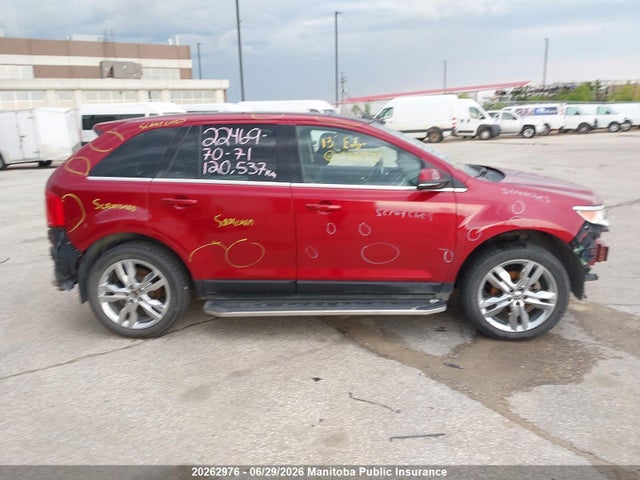 2013 Ford Edge Limited მანქანა იყიდება აუქციონზე, vin: 2FMDK4KC8DBC42576, აუქციონის ნომერი: 20262976