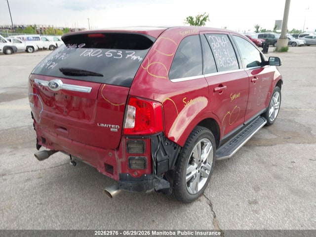 2013 Ford Edge Limited მანქანა იყიდება აუქციონზე, vin: 2FMDK4KC8DBC42576, აუქციონის ნომერი: 20262976