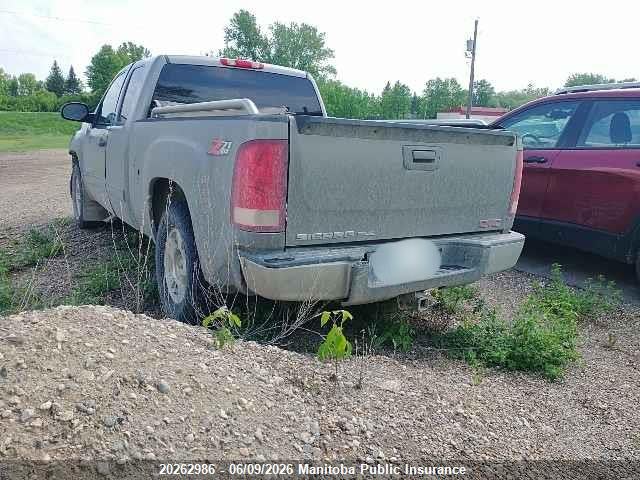 Aukcja sprzedaży 2008 Gmc Sierra 1500 Sle Ext Cab, vin: 2GTEK19J681135324, numer aukcji: 20262986
