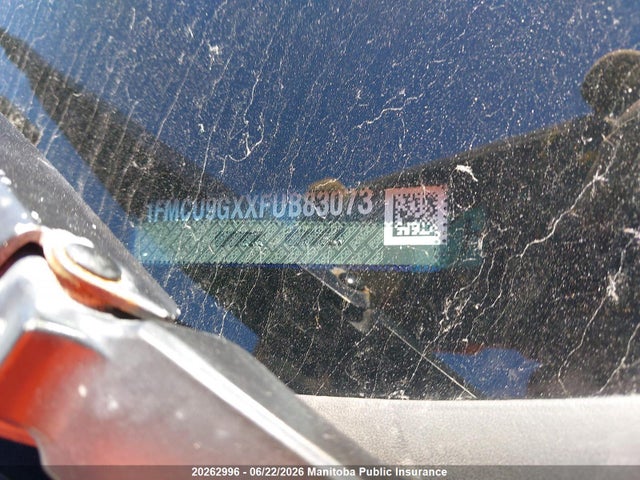 Ford ESCAPE SE 2015 1FMCU9GXXFUB83073 Image 9