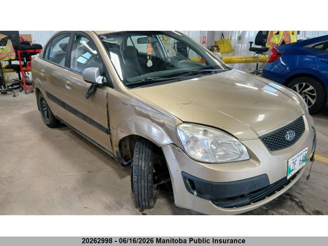 2009 Kia Rio Ex მანქანა იყიდება აუქციონზე, vin: KNADE223096479176, აუქციონის ნომერი: 20262998