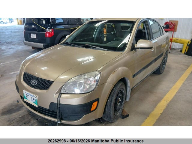 2009 Kia Rio Ex მანქანა იყიდება აუქციონზე, vin: KNADE223096479176, აუქციონის ნომერი: 20262998