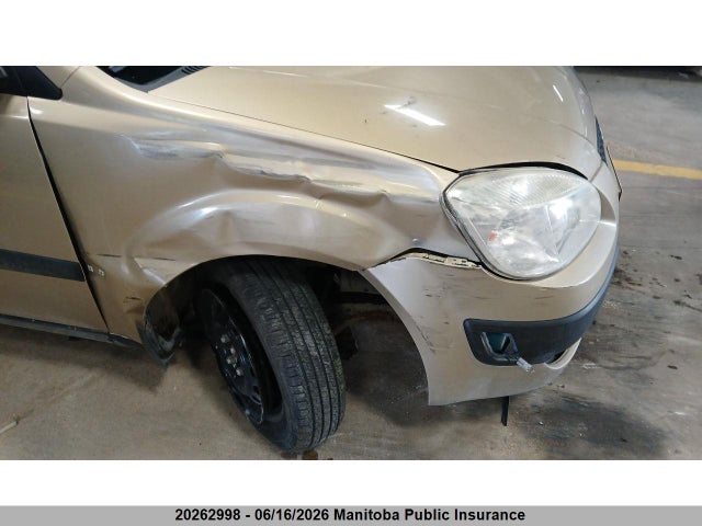2009 Kia Rio Ex მანქანა იყიდება აუქციონზე, vin: KNADE223096479176, აუქციონის ნომერი: 20262998