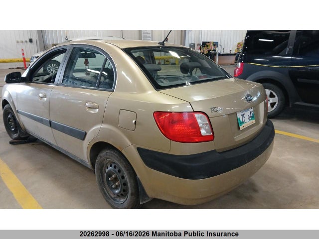 2009 Kia Rio Ex მანქანა იყიდება აუქციონზე, vin: KNADE223096479176, აუქციონის ნომერი: 20262998