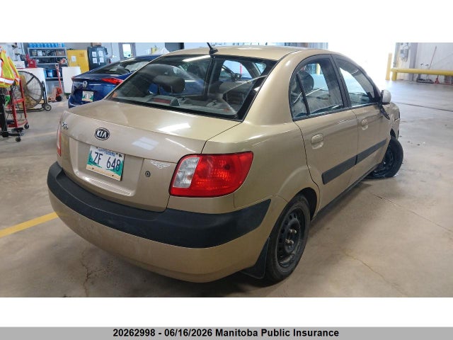 2009 Kia Rio Ex მანქანა იყიდება აუქციონზე, vin: KNADE223096479176, აუქციონის ნომერი: 20262998