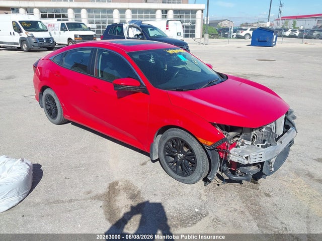 2018 Honda Civic Ex-t მანქანა იყიდება აუქციონზე, vin: 2HGFC1F48JH107233, აუქციონის ნომერი: 20263000