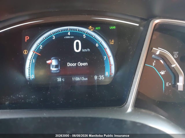 2018 Honda Civic Ex-t მანქანა იყიდება აუქციონზე, vin: 2HGFC1F48JH107233, აუქციონის ნომერი: 20263000