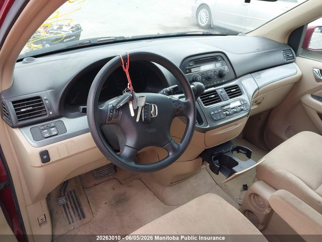 2005 Honda Odyssey Ex მანქანა იყიდება აუქციონზე, vin: 5FNRL38425B507157, აუქციონის ნომერი: 20263010