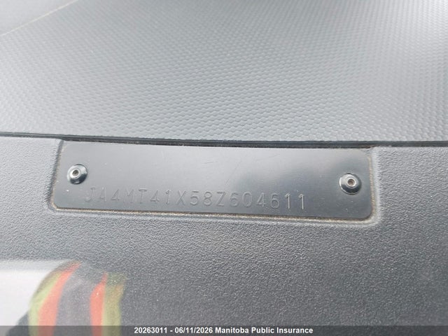 2008 Mitsubishi Outlander Xls მანქანა იყიდება აუქციონზე, vin: JA4MT41X58Z604611, აუქციონის ნომერი: 20263011