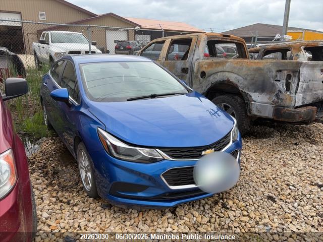 Aukcja sprzedaży 2018 Chevrolet Cruze Lt Turbo, vin: 1G1BE5SMXJ7174506, numer aukcji: 20263030