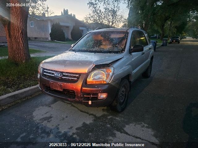2006 Kia Sportage Lx V6 მანქანა იყიდება აუქციონზე, vin: KNDJE723667230079, აუქციონის ნომერი: 20263033