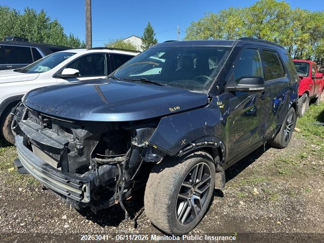 2019 Ford Explorer Sport Ecoboost მანქანა იყიდება აუქციონზე, vin: 1FM5K8GT4KGA54390, აუქციონის ნომერი: 20263041