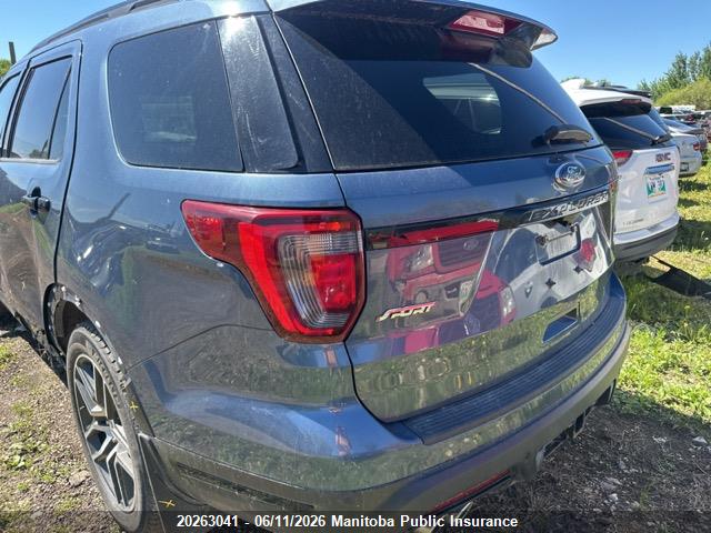 Продаж на аукціоні авто 2019 Ford Explorer Sport Ecoboost, vin: 1FM5K8GT4KGA54390, номер лоту: 20263041