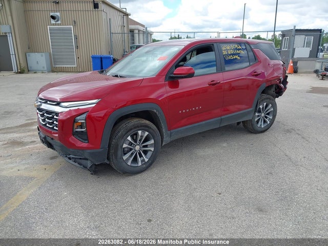 20263082 :رقم المزاد ، 3GNAXPEG4SL215246 vin ، 2025 Chevrolet Equinox Lt مزاد بيع