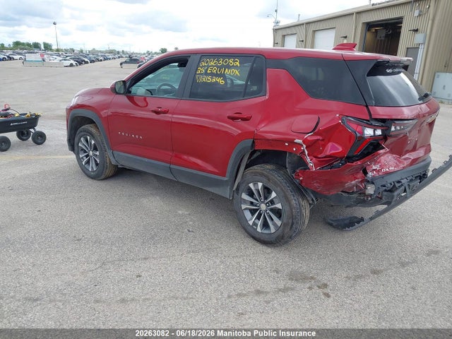 20263082 :رقم المزاد ، 3GNAXPEG4SL215246 vin ، 2025 Chevrolet Equinox Lt مزاد بيع