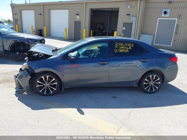 2019 Toyota Corolla Se მანქანა იყიდება აუქციონზე, vin: 2T1BURHE1KC132839, აუქციონის ნომერი: 20263083