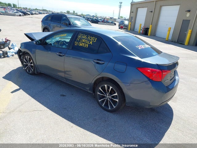 2019 Toyota Corolla Se მანქანა იყიდება აუქციონზე, vin: 2T1BURHE1KC132839, აუქციონის ნომერი: 20263083
