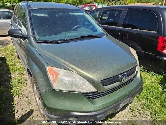 20263090 :رقم المزاد ، 5J6RE48359L810096 vin ، 2009 Honda Cr-v Lx مزاد بيع