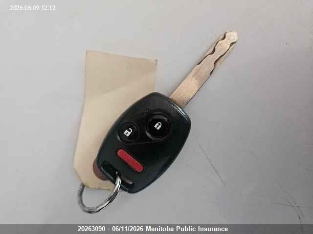 20263090 :رقم المزاد ، 5J6RE48359L810096 vin ، 2009 Honda Cr-v Lx مزاد بيع