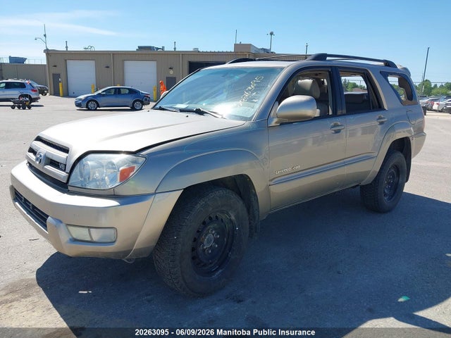 2005 Toyota 4runner Limited V8 მანქანა იყიდება აუქციონზე, vin: JTEBT17R750052643, აუქციონის ნომერი: 20263095
