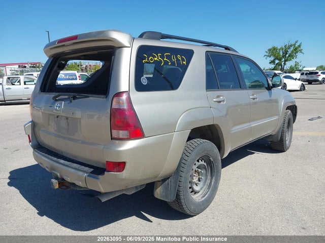 2005 Toyota 4runner Limited V8 მანქანა იყიდება აუქციონზე, vin: JTEBT17R750052643, აუქციონის ნომერი: 20263095