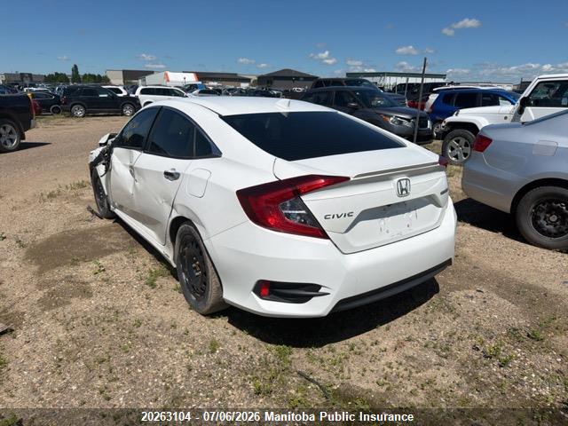 Honda Civic Touring 2018 2HGFC1F93JH105904 Image 3