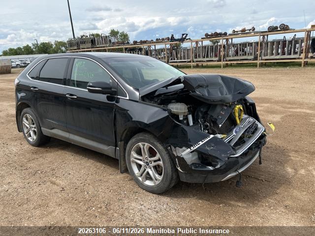 2018 Ford Edge Titanium მანქანა იყიდება აუქციონზე, vin: 2FMPK4K9XJBC28935, აუქციონის ნომერი: 20263106
