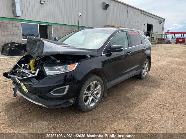 2018 Ford Edge Titanium მანქანა იყიდება აუქციონზე, vin: 2FMPK4K9XJBC28935, აუქციონის ნომერი: 20263106