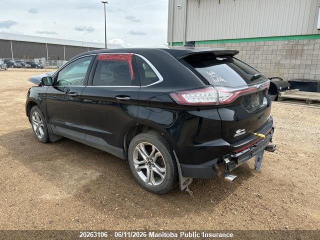 2018 Ford Edge Titanium მანქანა იყიდება აუქციონზე, vin: 2FMPK4K9XJBC28935, აუქციონის ნომერი: 20263106