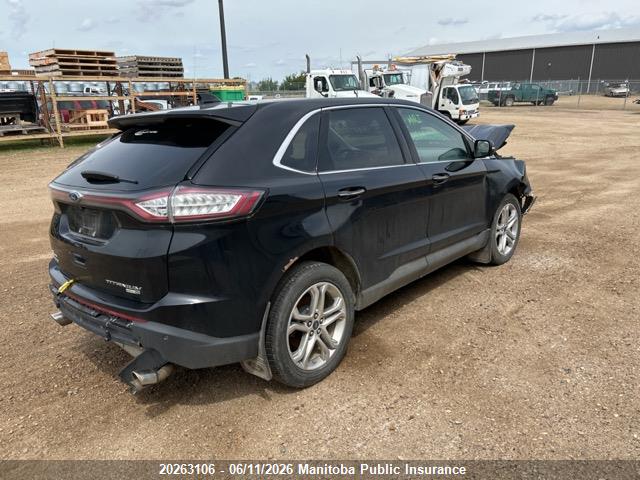 2018 Ford Edge Titanium მანქანა იყიდება აუქციონზე, vin: 2FMPK4K9XJBC28935, აუქციონის ნომერი: 20263106