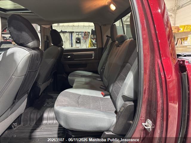 2019 Dodge Ram 1500 Slt Crew Cab მანქანა იყიდება აუქციონზე, vin: 1C6RR7LT5KS737317, აუქციონის ნომერი: 20263107