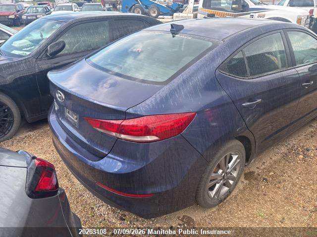 20263108 :رقم المزاد ، KMHD84LF7JU538928 vin ، 2018 Hyundai Elantra Gl مزاد بيع