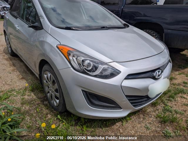 20263110 :رقم المزاد ، KMHD25LE0DU057292 vin ، 2013 Hyundai Elantra Gt Gl مزاد بيع