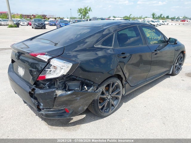 2019 Honda Civic Sport მანქანა იყიდება აუქციონზე, vin: 2HGFC2F81KH027783, აუქციონის ნომერი: 20263128