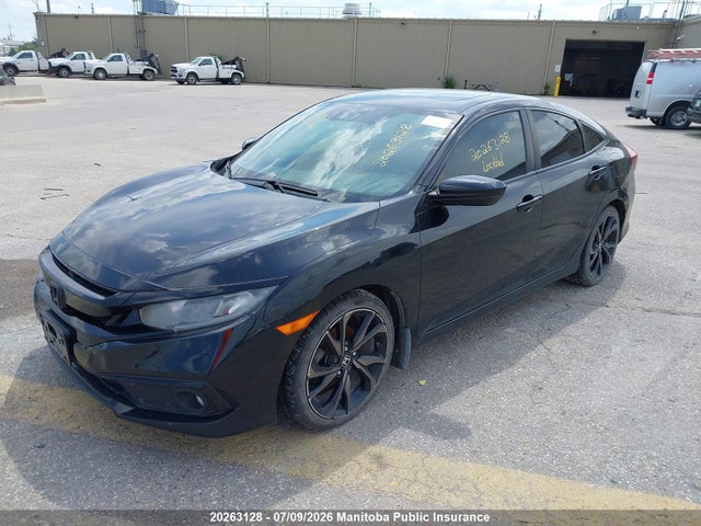 2019 Honda Civic Sport მანქანა იყიდება აუქციონზე, vin: 2HGFC2F81KH027783, აუქციონის ნომერი: 20263128