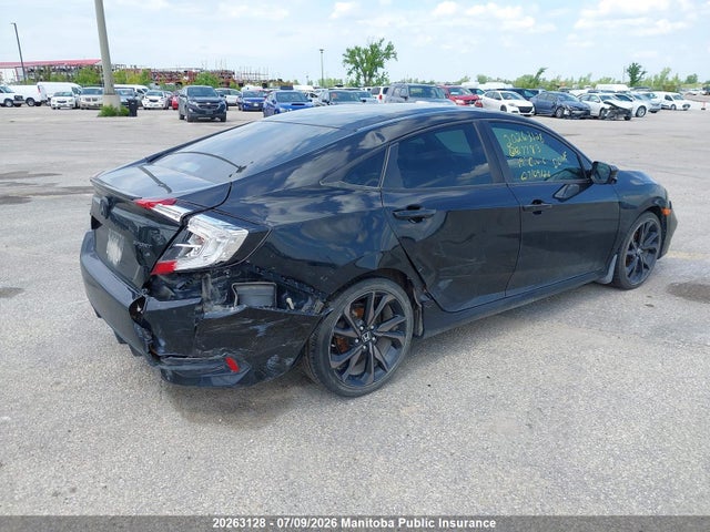 2019 Honda Civic Sport მანქანა იყიდება აუქციონზე, vin: 2HGFC2F81KH027783, აუქციონის ნომერი: 20263128