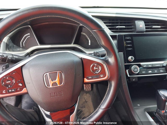 2019 Honda Civic Sport მანქანა იყიდება აუქციონზე, vin: 2HGFC2F81KH027783, აუქციონის ნომერი: 20263128