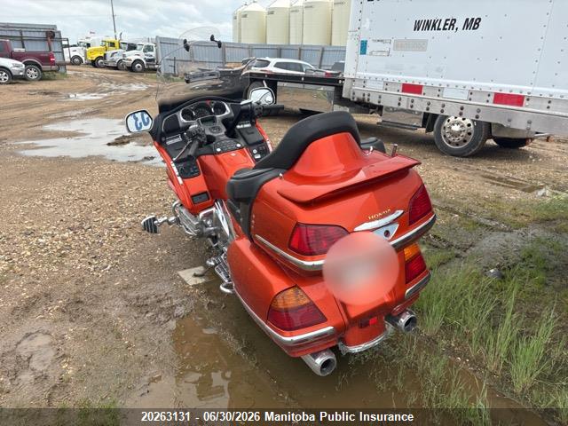 2003 Honda Gl1800a მანქანა იყიდება აუქციონზე, vin: 1HFSC47043A204155, აუქციონის ნომერი: 20263131