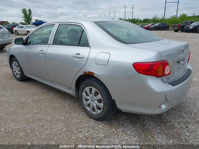 2009 Toyota Corolla Ce მანქანა იყიდება აუქციონზე, vin: 2T1BU40E79C033936, აუქციონის ნომერი: 20263137
