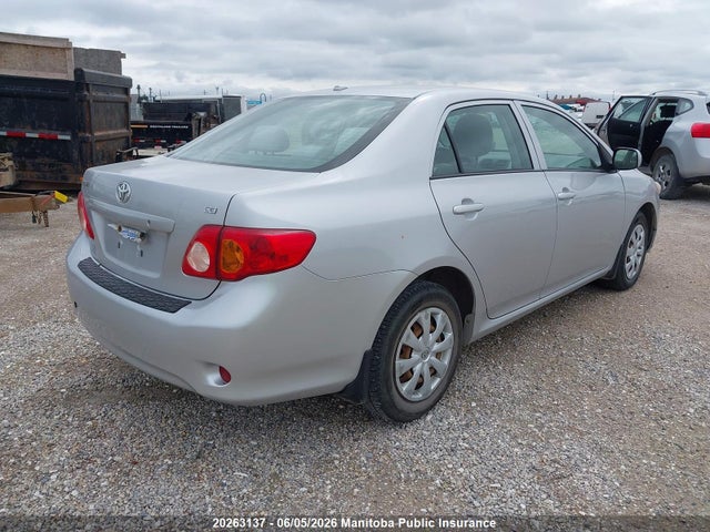 2009 Toyota Corolla Ce მანქანა იყიდება აუქციონზე, vin: 2T1BU40E79C033936, აუქციონის ნომერი: 20263137