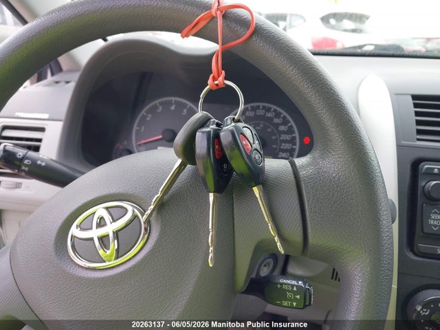 2009 Toyota Corolla Ce მანქანა იყიდება აუქციონზე, vin: 2T1BU40E79C033936, აუქციონის ნომერი: 20263137