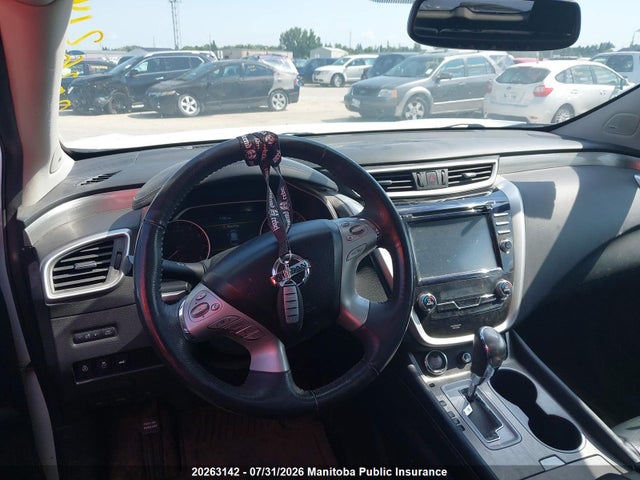20263142 :رقم المزاد ، 5N1AZ2MH5GN133934 vin ، 2016 Nissan Murano Platinum مزاد بيع