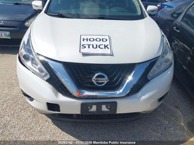 20263142 :رقم المزاد ، 5N1AZ2MH5GN133934 vin ، 2016 Nissan Murano Platinum مزاد بيع