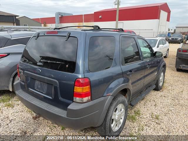 Aukcja sprzedaży 2001 Ford Escape Xlt V6, vin: 1FMCU04191KB00605, numer aukcji: 20263150