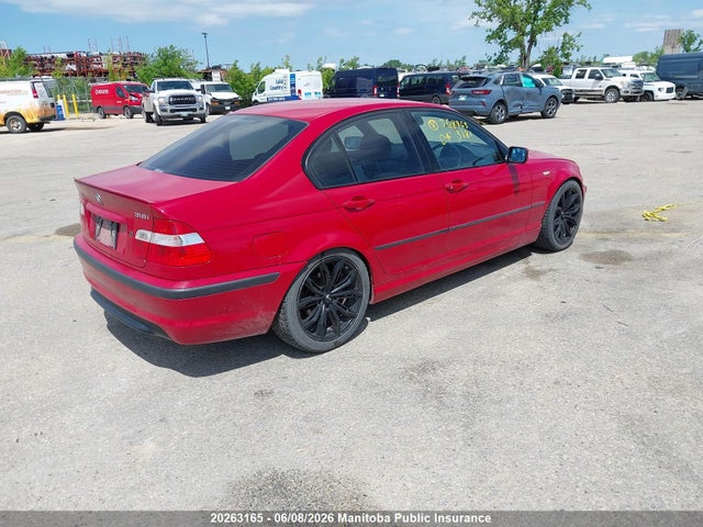 20263165 :رقم المزاد ، WBAET76020NJ68963 vin ، 2004 Bmw 318i مزاد بيع