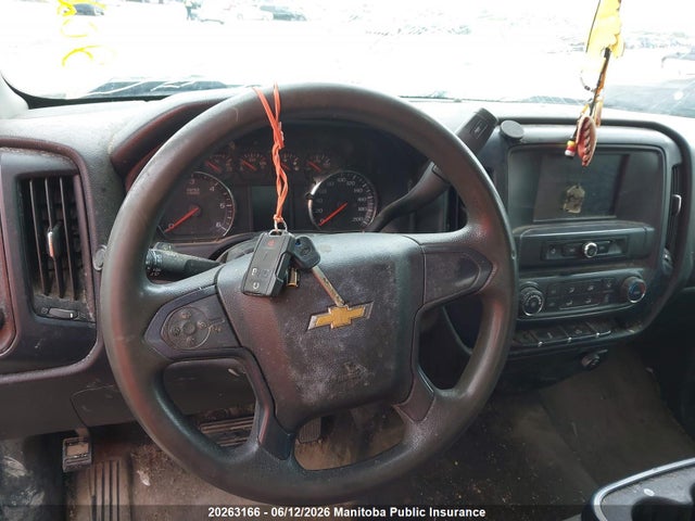 2016 Chevrolet Silverado 1500 Wt Double Cab მანქანა იყიდება აუქციონზე, vin: 1GCVKNEC7GZ381898, აუქციონის ნომერი: 20263166